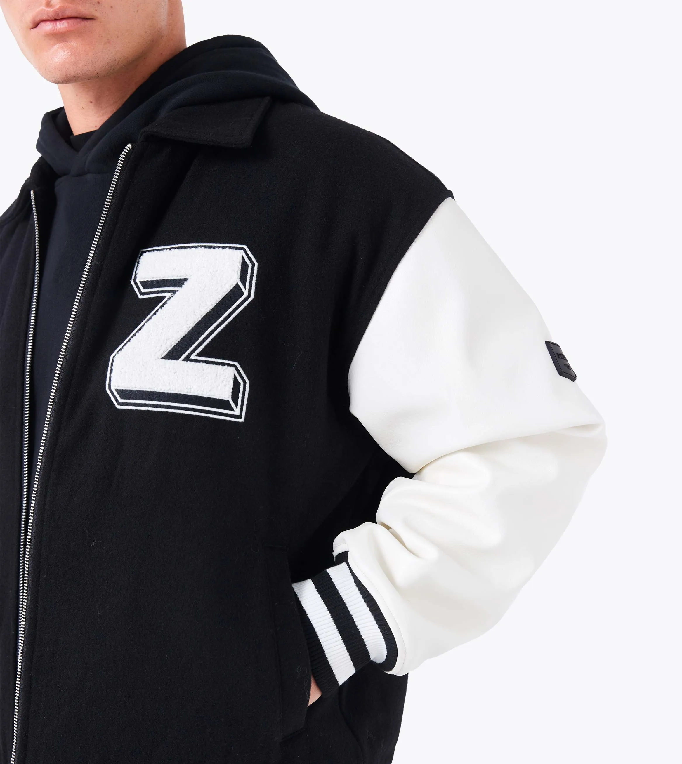 20 Yrs Letterman Jacket Black