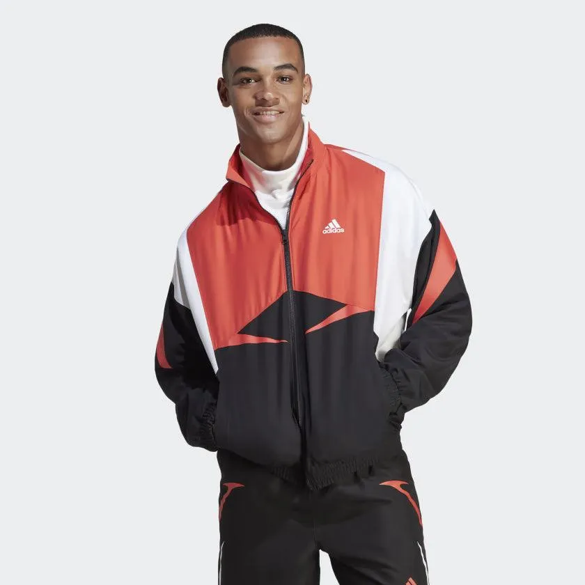 Adidas Colourblock Mens Track Top