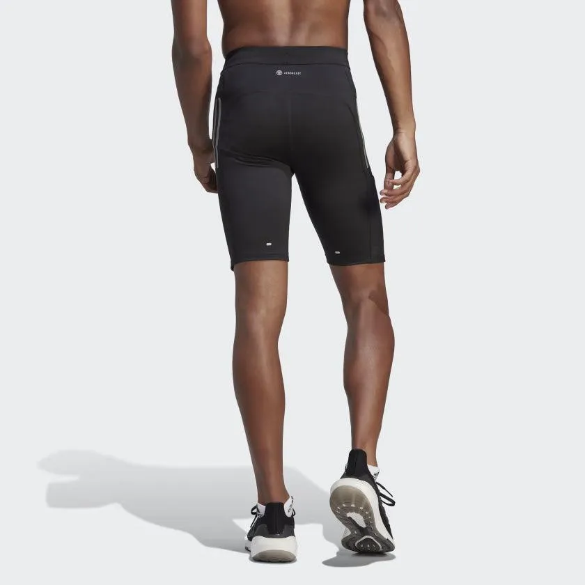 Adidas Mens Own the Run 1/2 Leggings