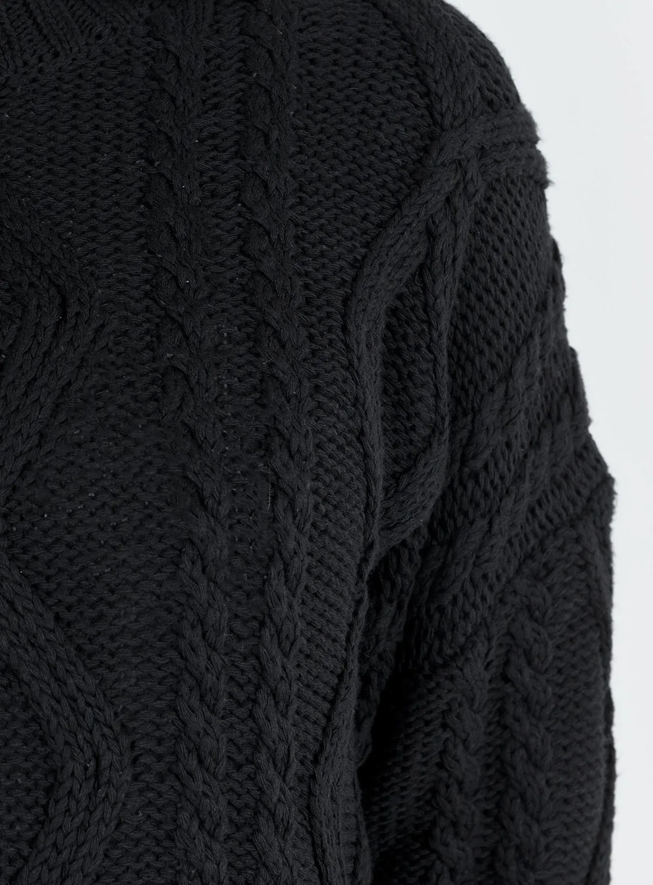 Anaya Oversized Jumper Black