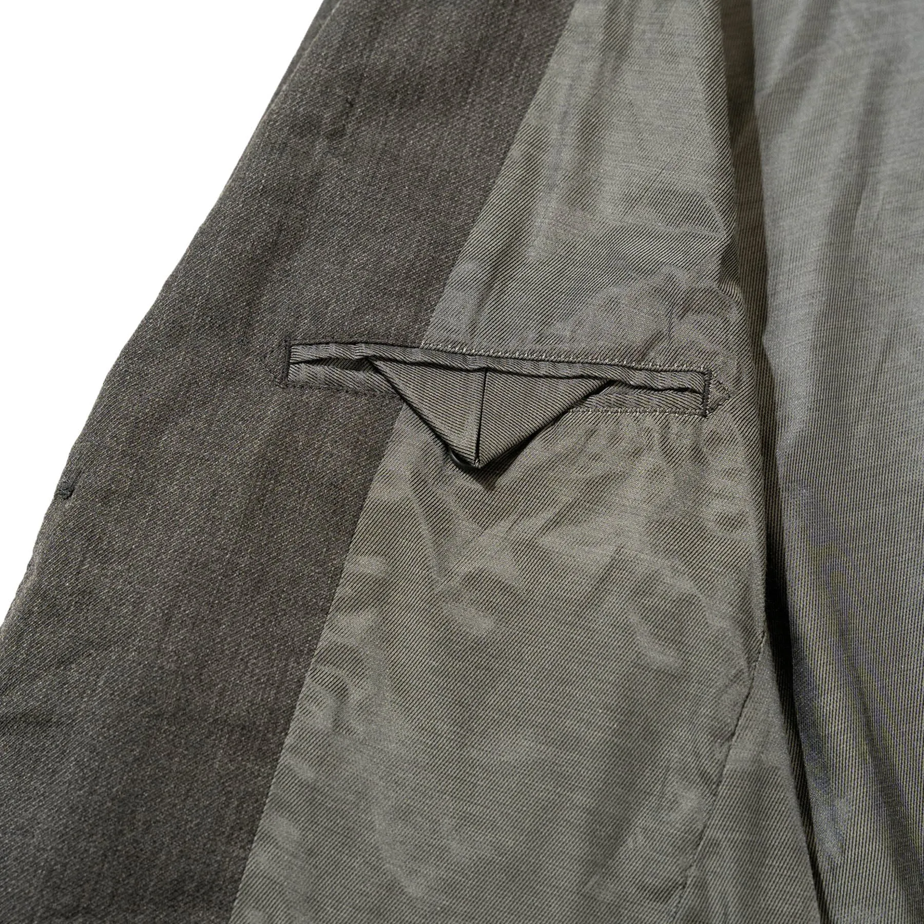 Andover Jacket - Charcoal Worsted Wool Gabardine