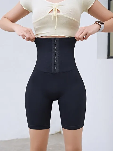 Ashore Shop Women's Shapely Corset Style Running High Leggings