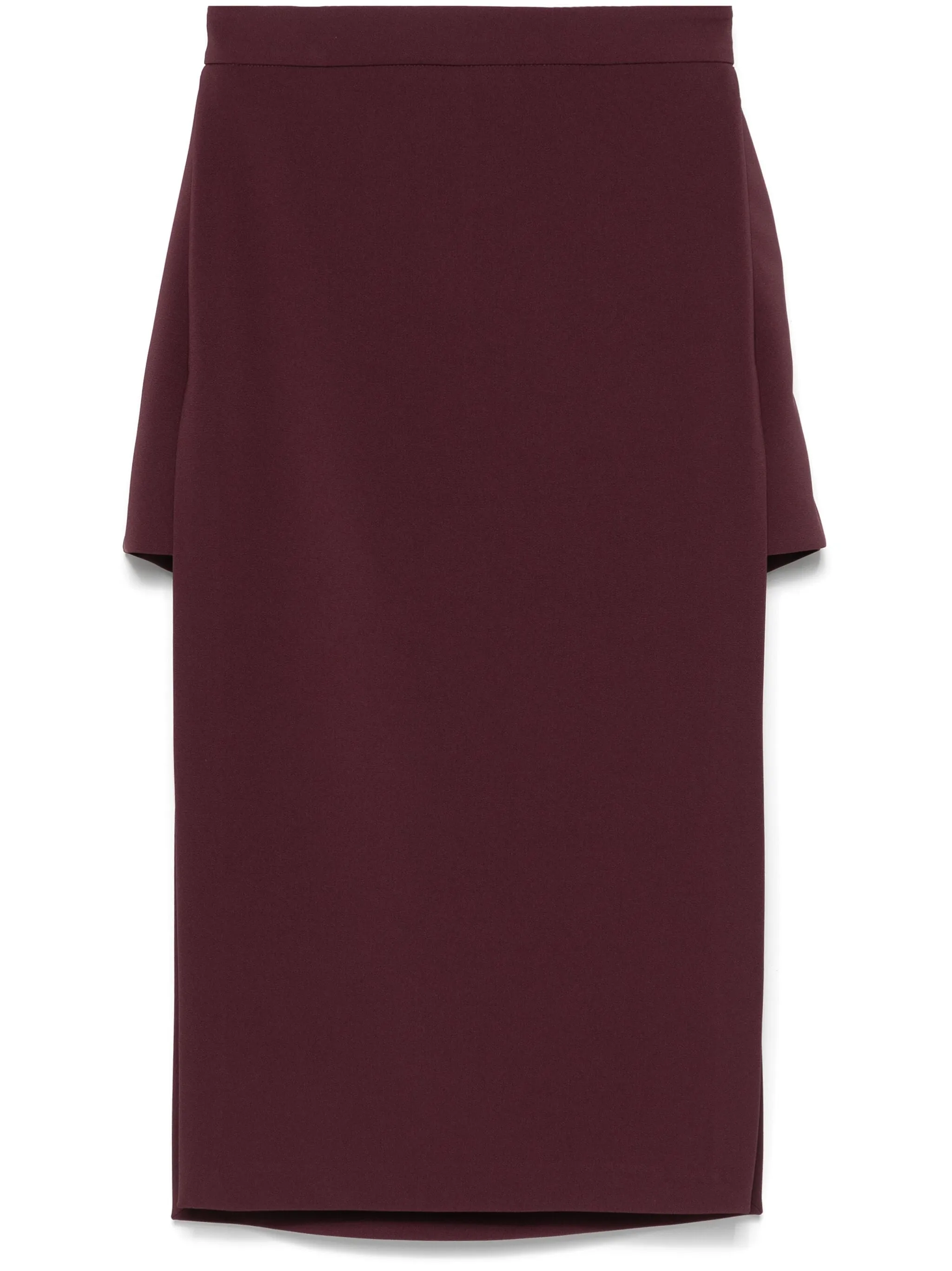 asymmetric midi skirt