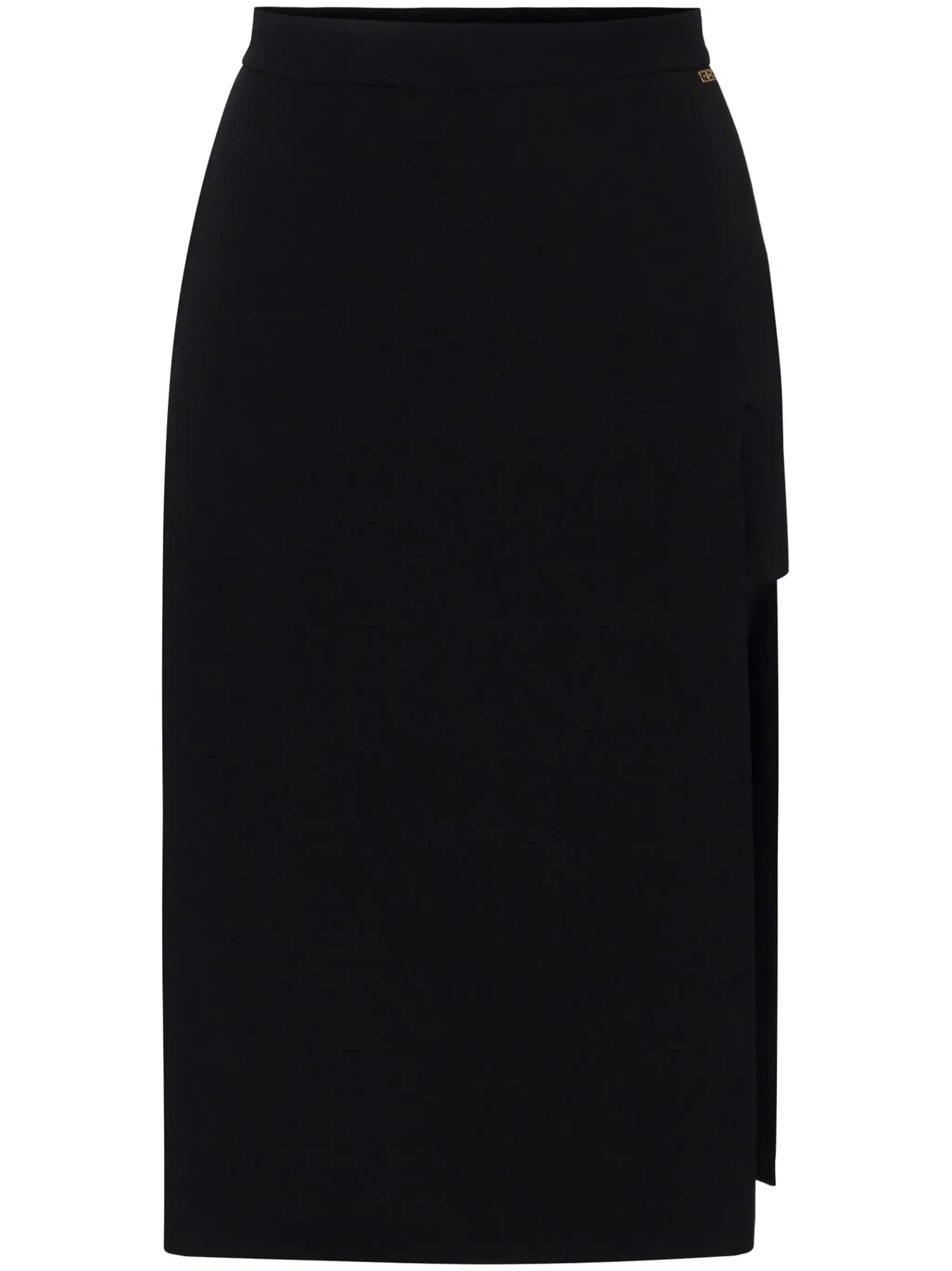 asymmetric midi skirt