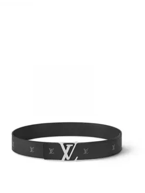 Belt LV Initial Blason itiales Blas 40mm Reversible Black M8840T