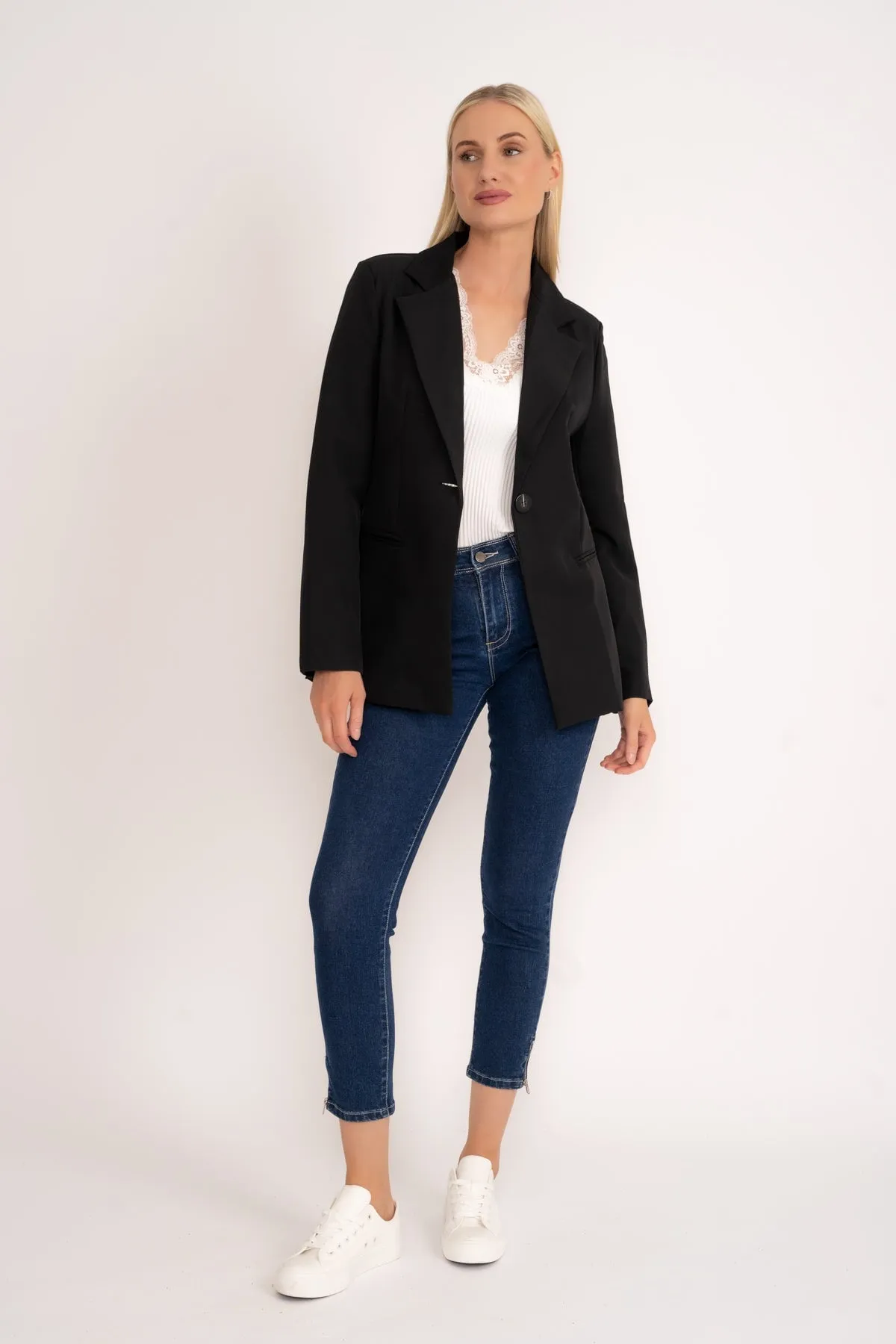 Black Fitted Blazer