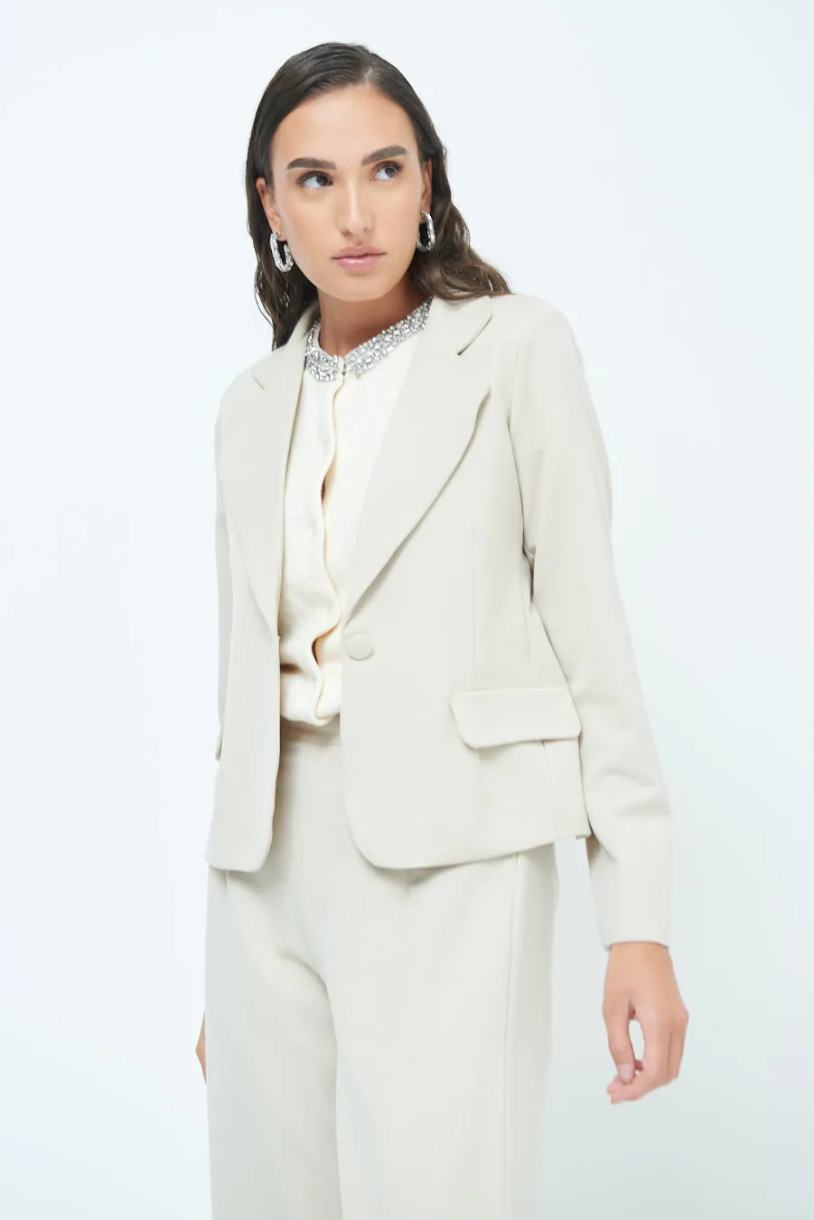 Classic fitted blazer wholesale