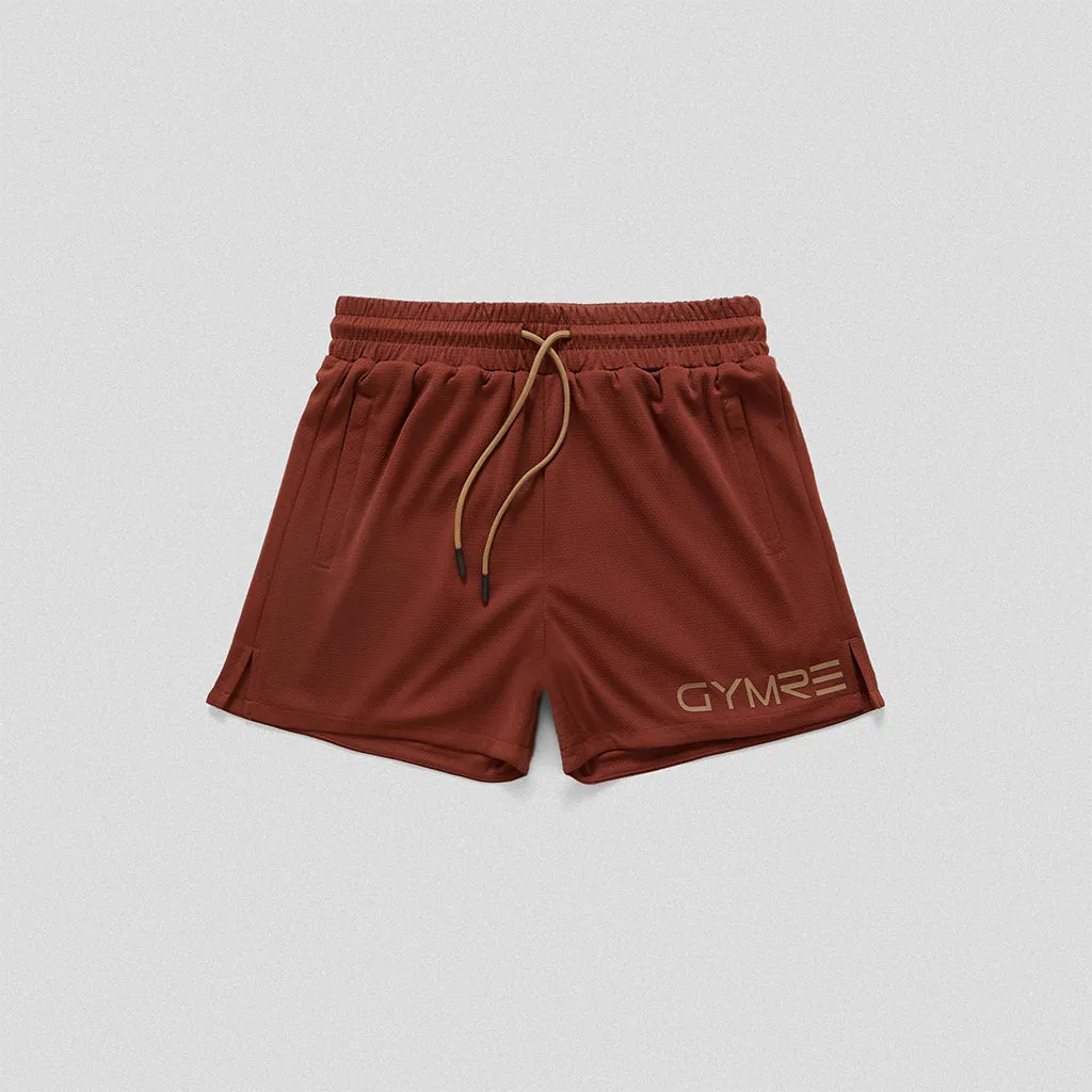 Core Mesh Training Shorts - Copper/Sand