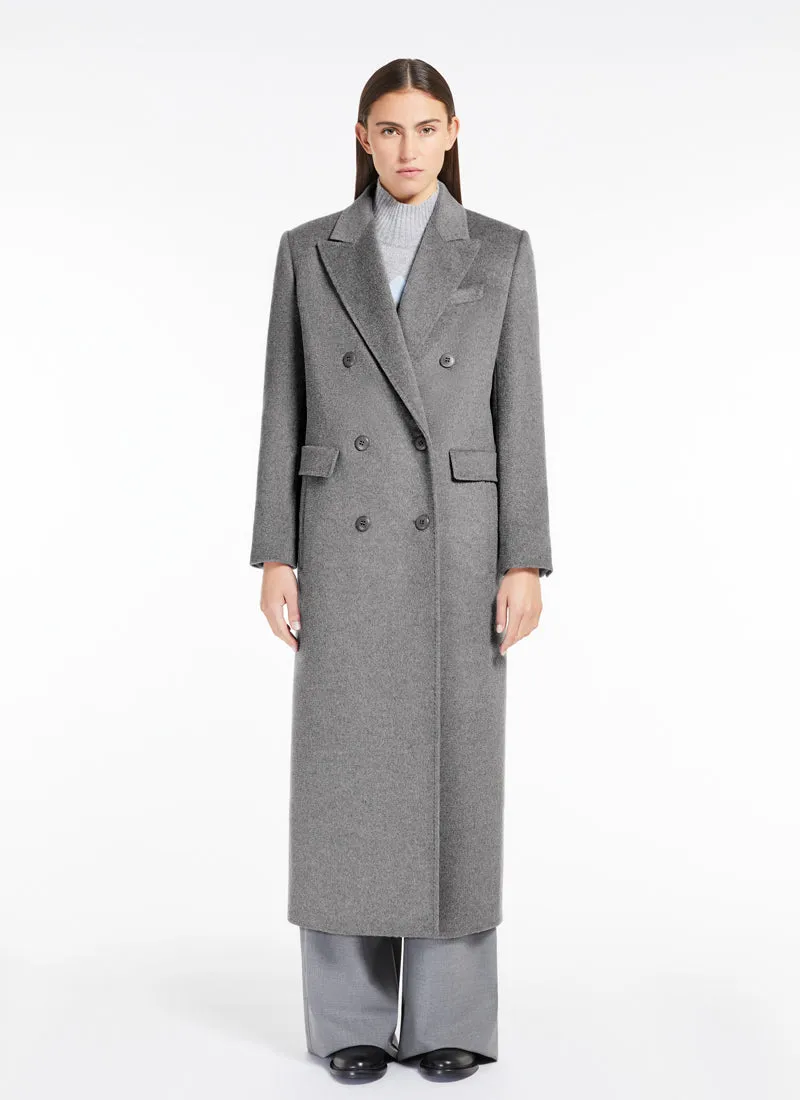 Corolla Double Breasted Wool Coat