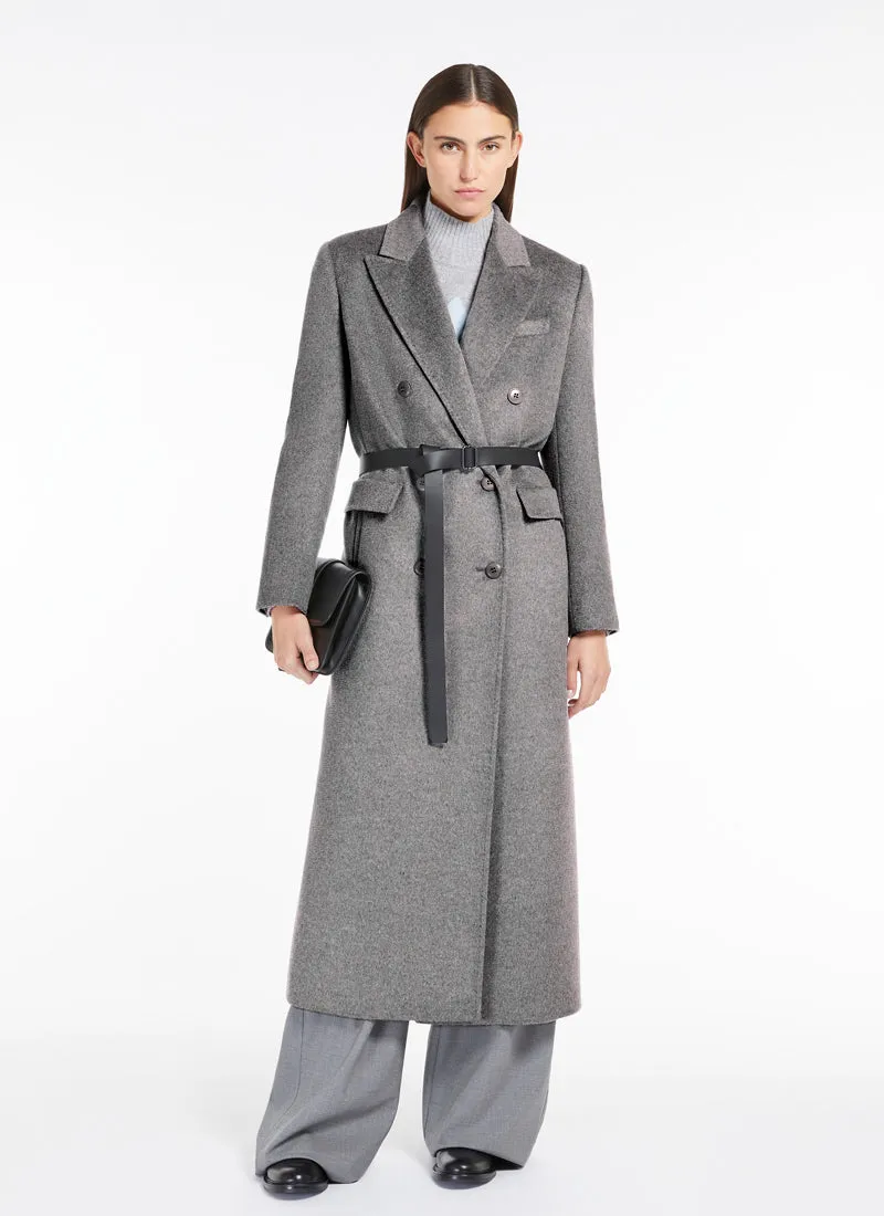 Corolla Double Breasted Wool Coat