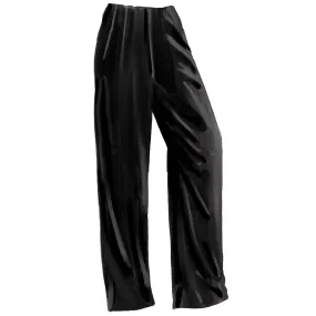 Dazzling High-Waisted Velvet Pant