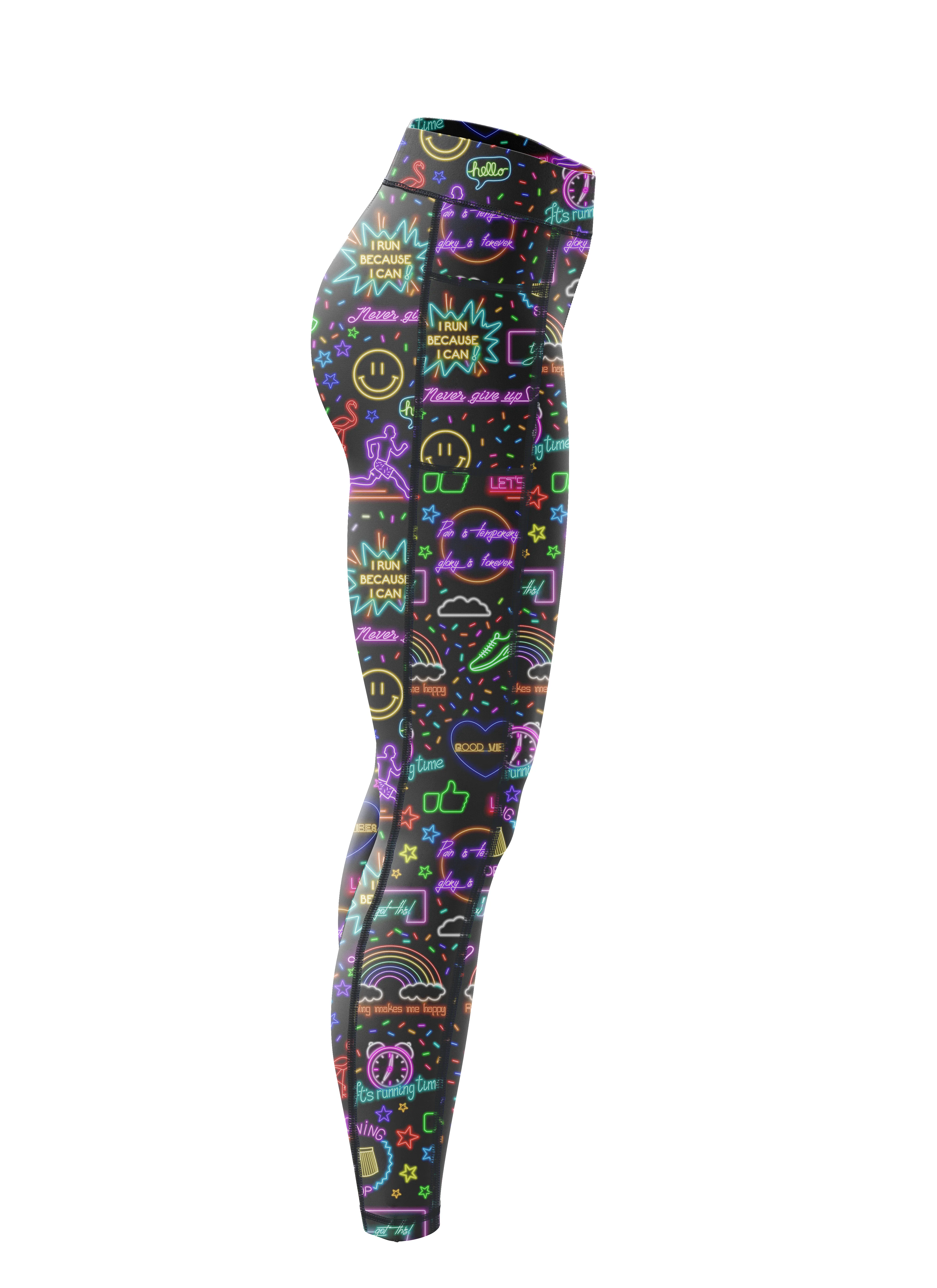 ''Glow & go'' leggings