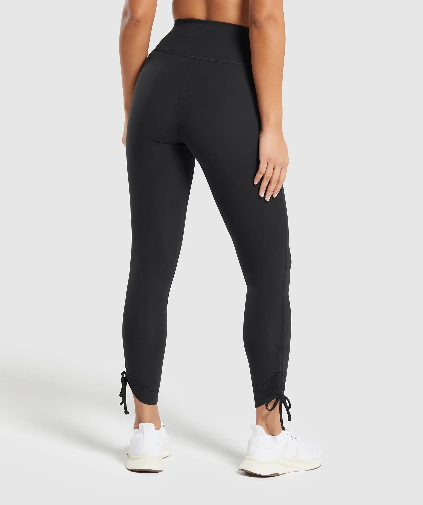 Gymshark Ribbon Ankle Leggings - Black