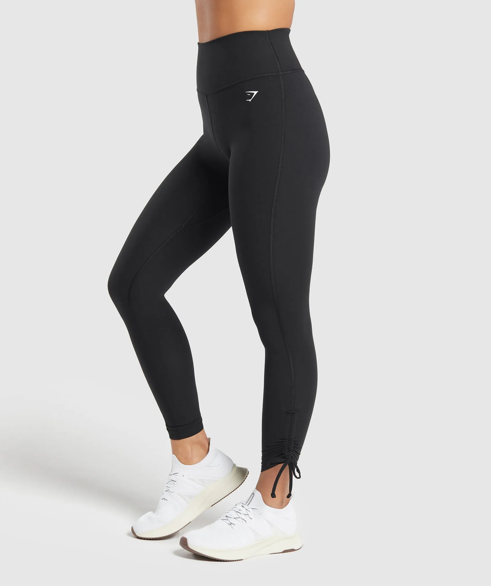 Gymshark Ribbon Ankle Leggings - Black