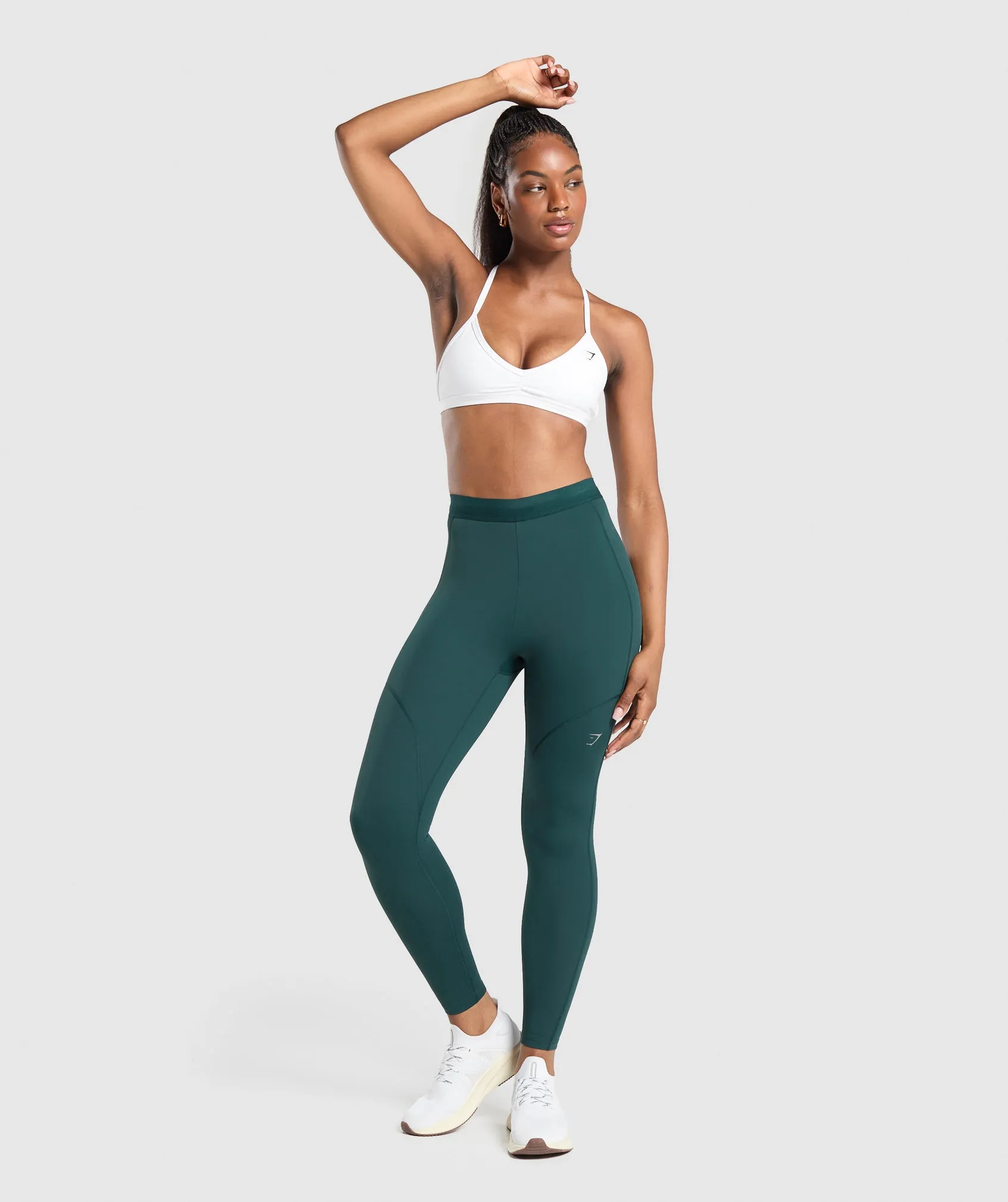 Gymshark Running Leggings - Strong Teal