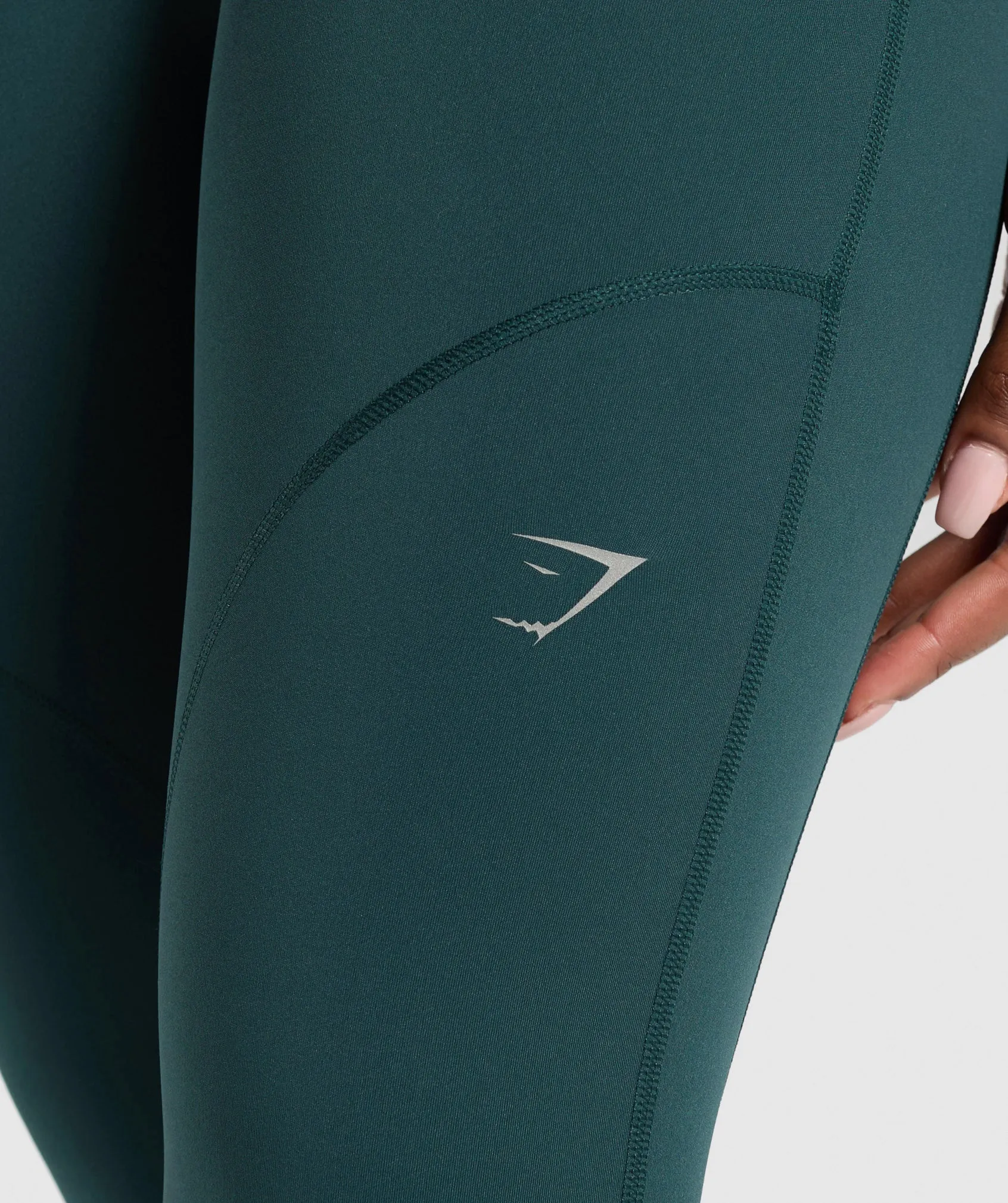 Gymshark Running Leggings - Strong Teal