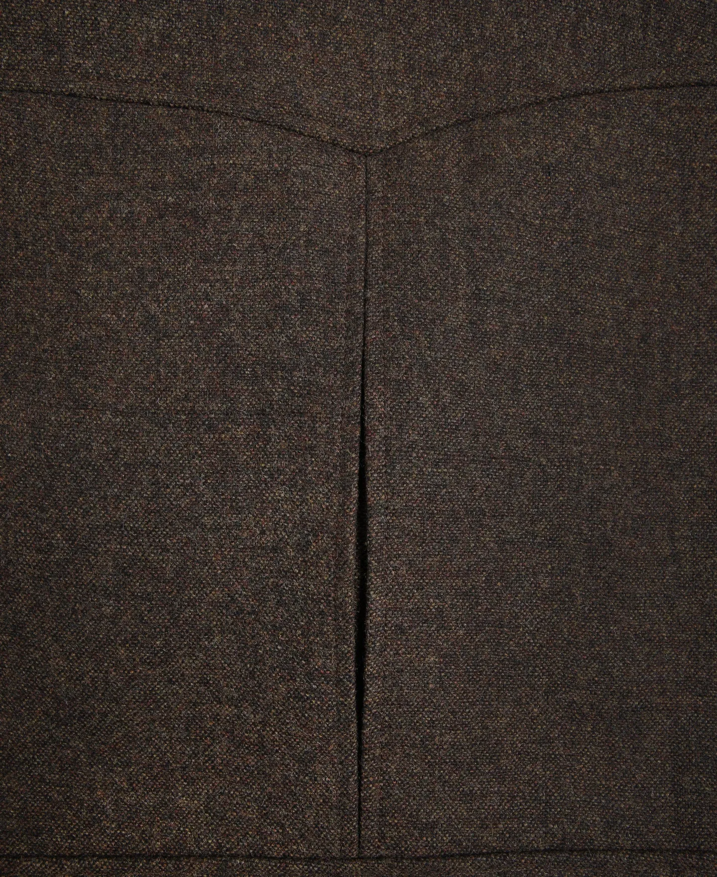 Half Norfolk Brown Tweed Jacket