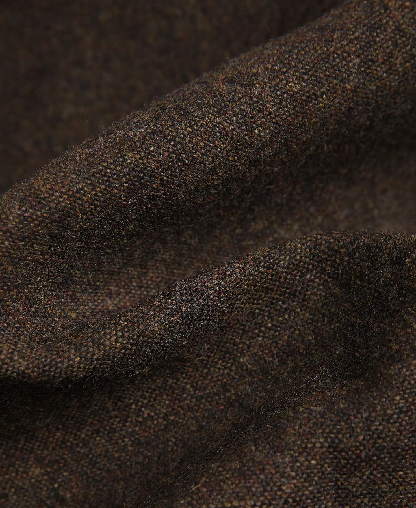 Half Norfolk Brown Tweed Jacket