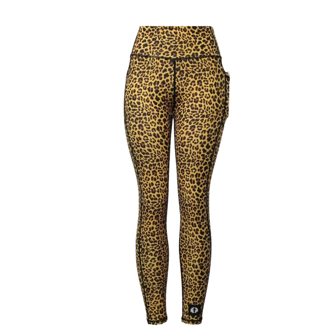 High Waist Full Length - Leopard