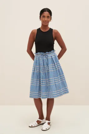 Kowtow Cove Skirt - Duo Check