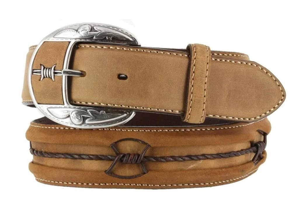 Leegin Justin Mens Fenced In Belt Style C10817