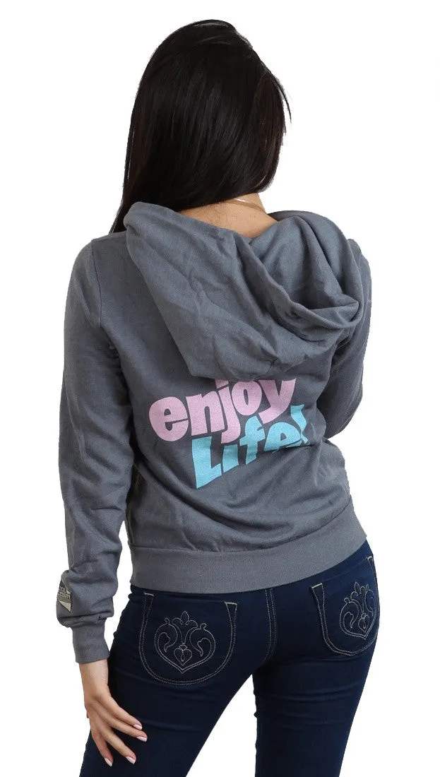 Local Celebrity Enjoy Life Hoody in Grey