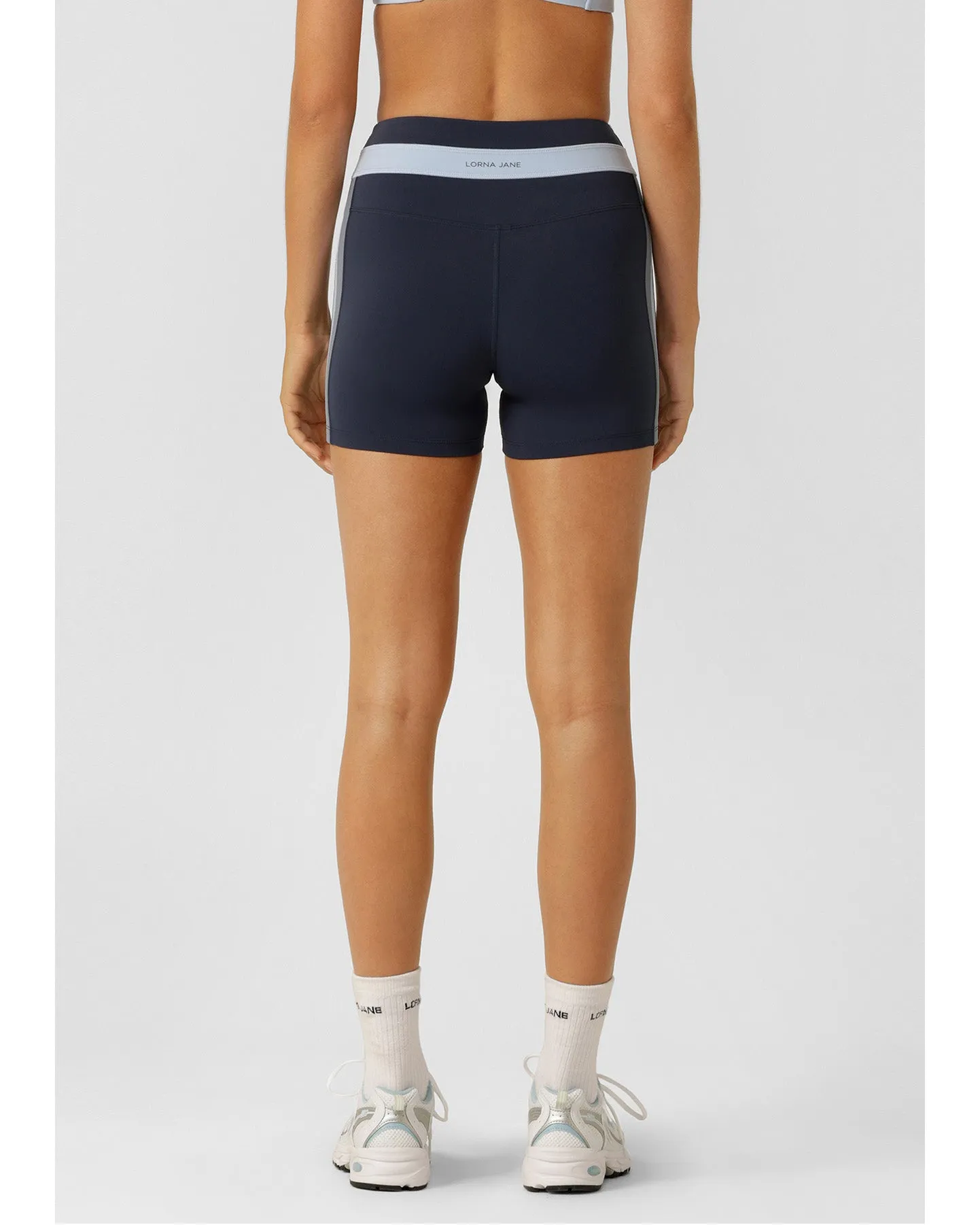 Lorna Jane Oasis 12cm Bike Shorts - Imperial Blue