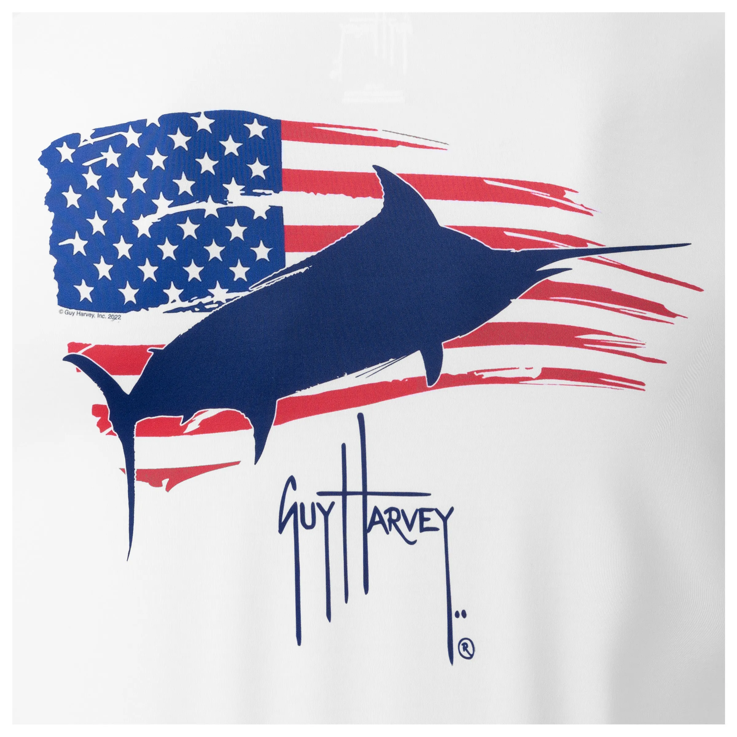 Men's Bill Flag Long Sleeve Performance Hoodie