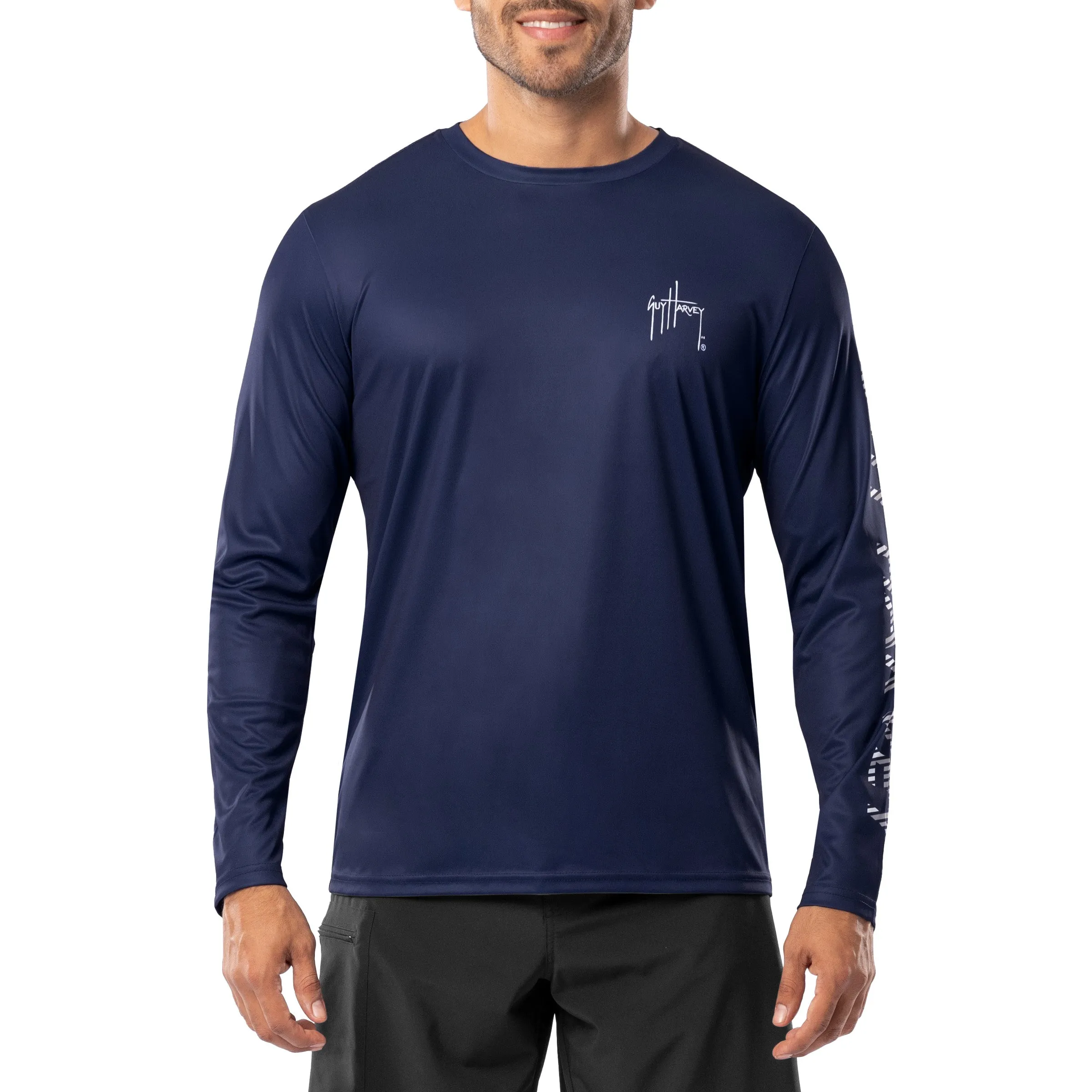 Men's Diamond Blue Performance Sun Protection Top