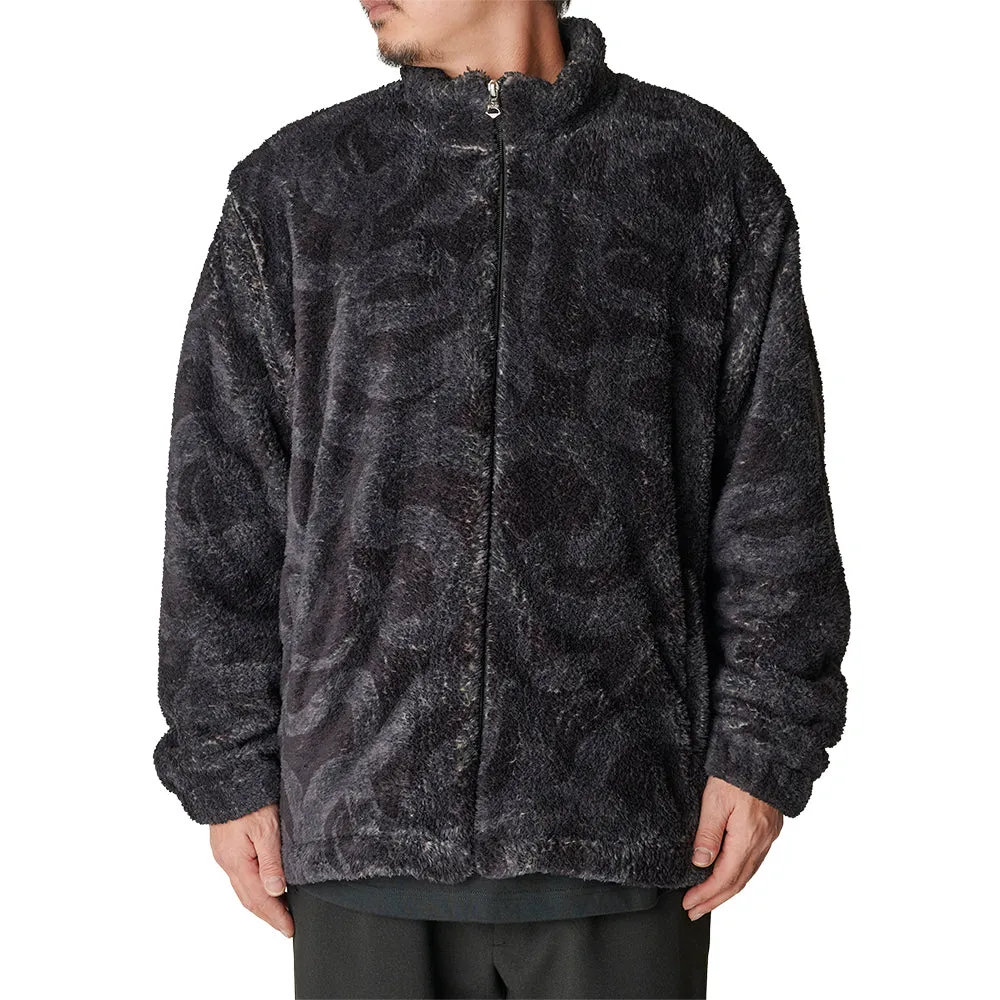 NYLON RIP FLEECE TRACK TYPE JACKET ＜SNAKE PATTERN＞