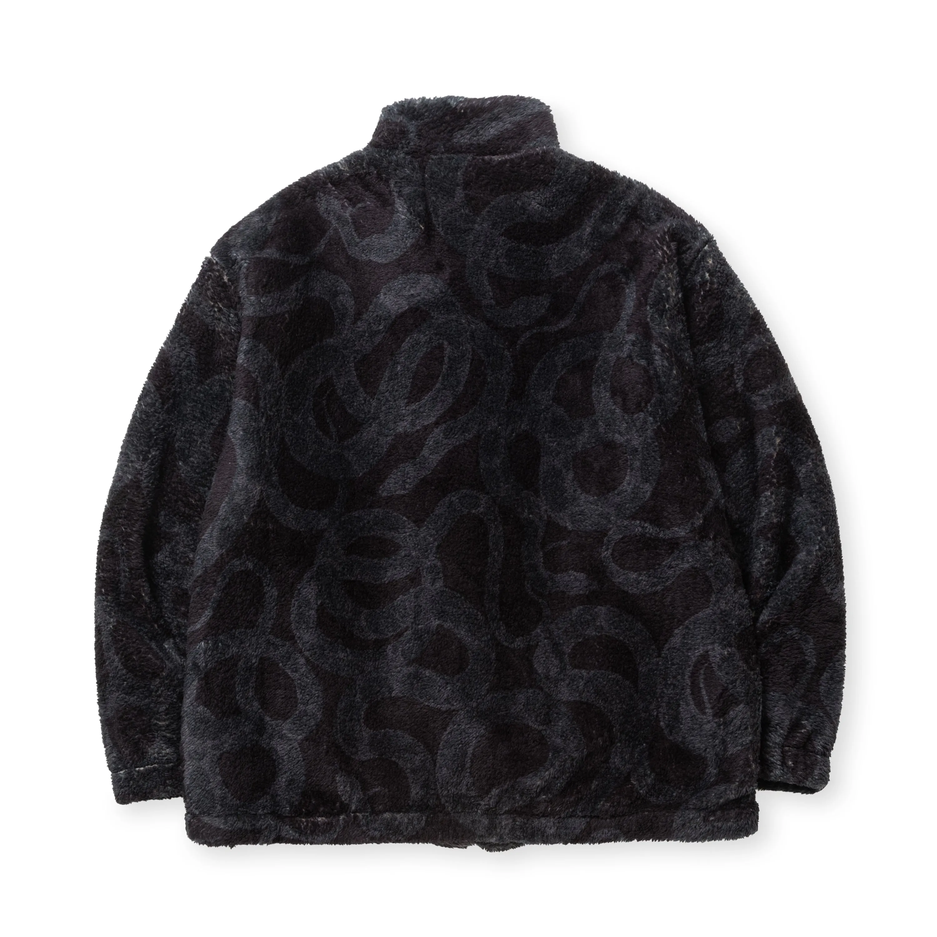 NYLON RIP FLEECE TRACK TYPE JACKET ＜SNAKE PATTERN＞