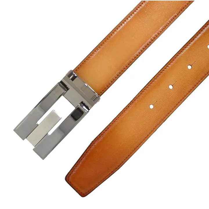 OHM New York Executive Stitched Leather Belts