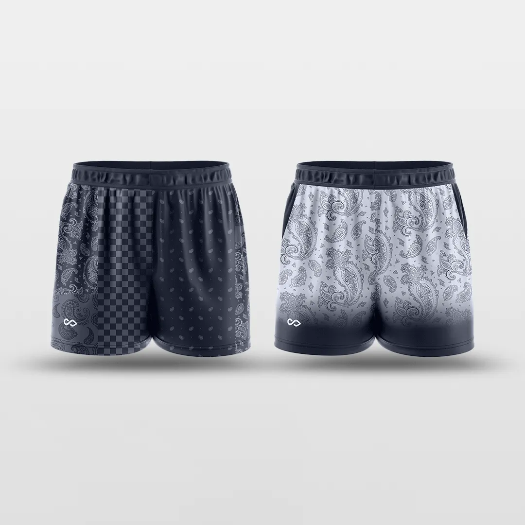 Paisley - Customized Reversible Training Shorts