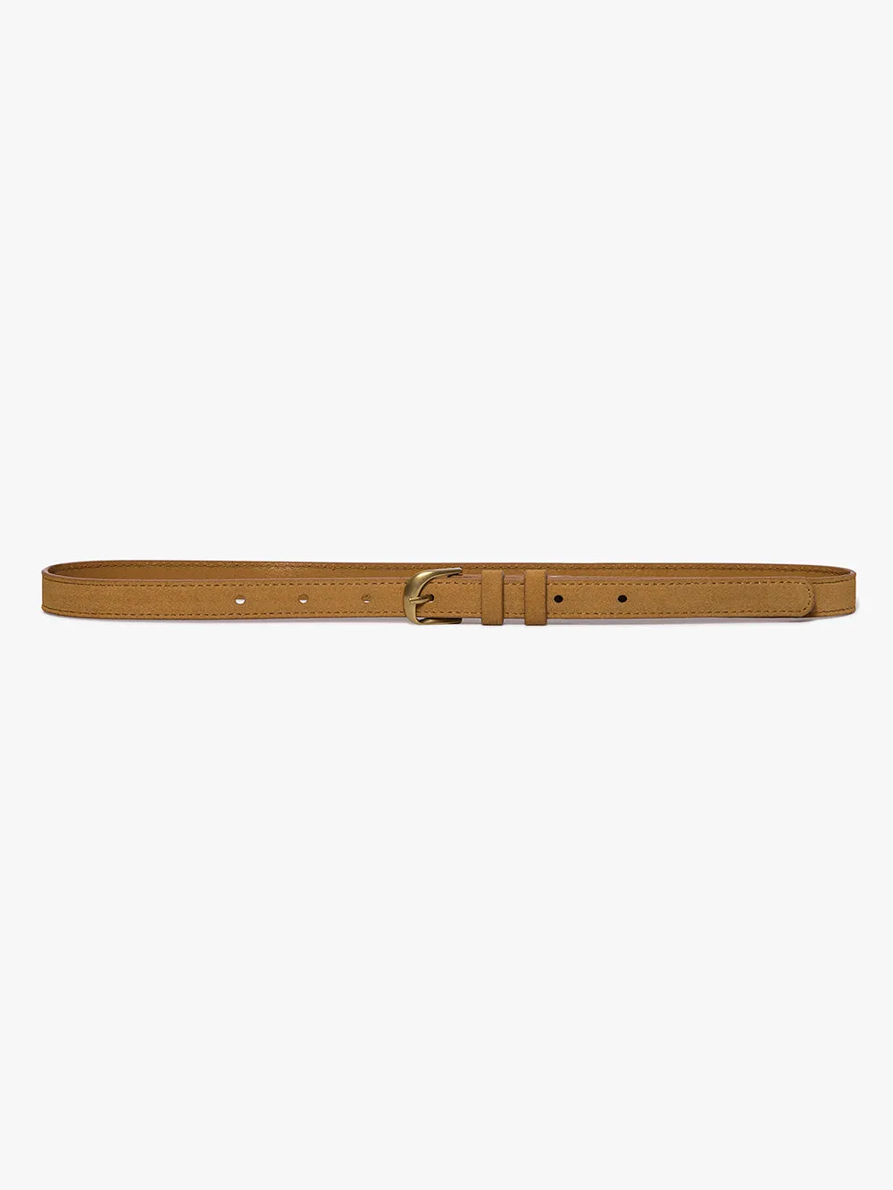 Petit Twist Buckle Belt -- Tan