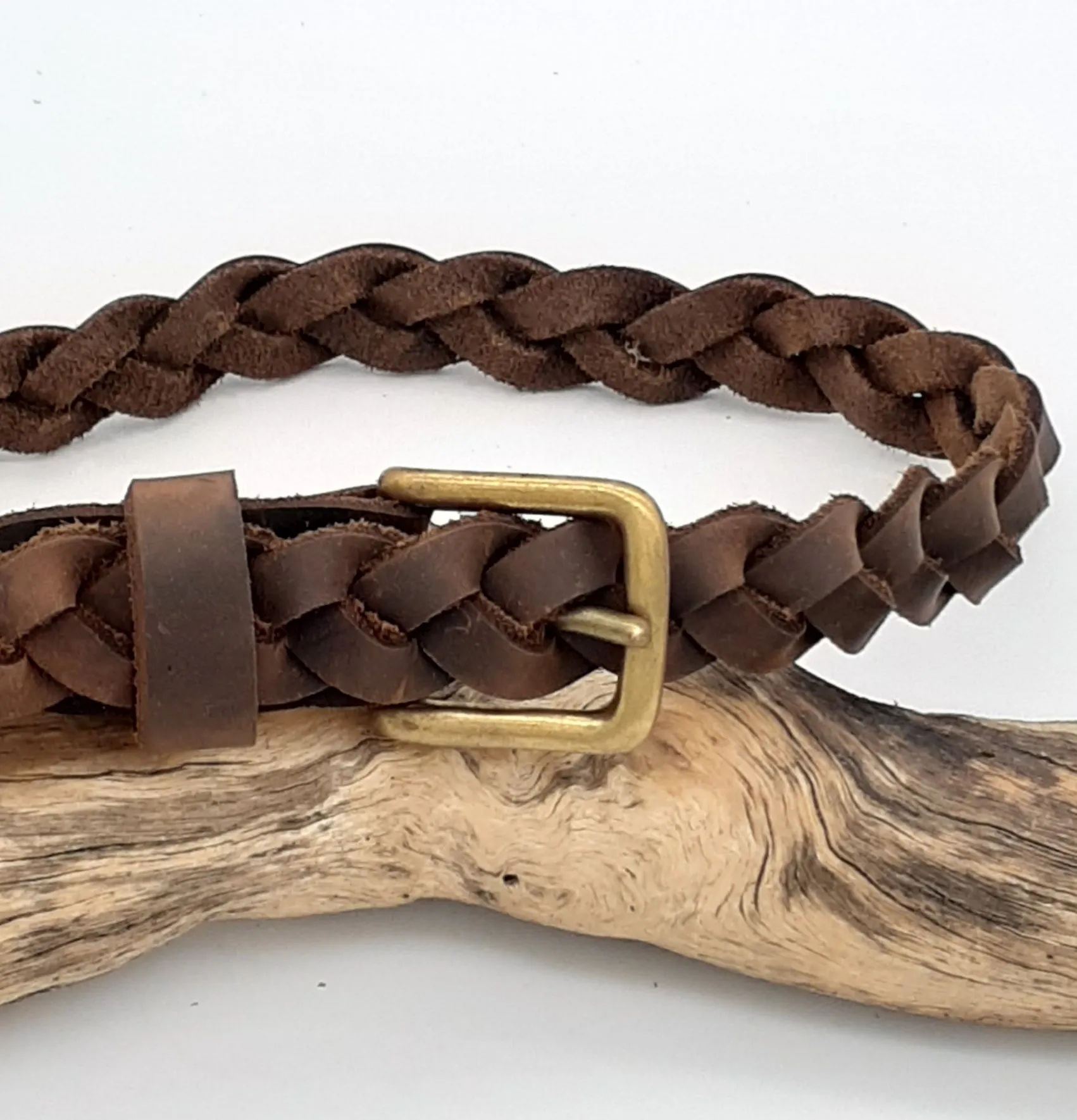 Plaited Leather Belt