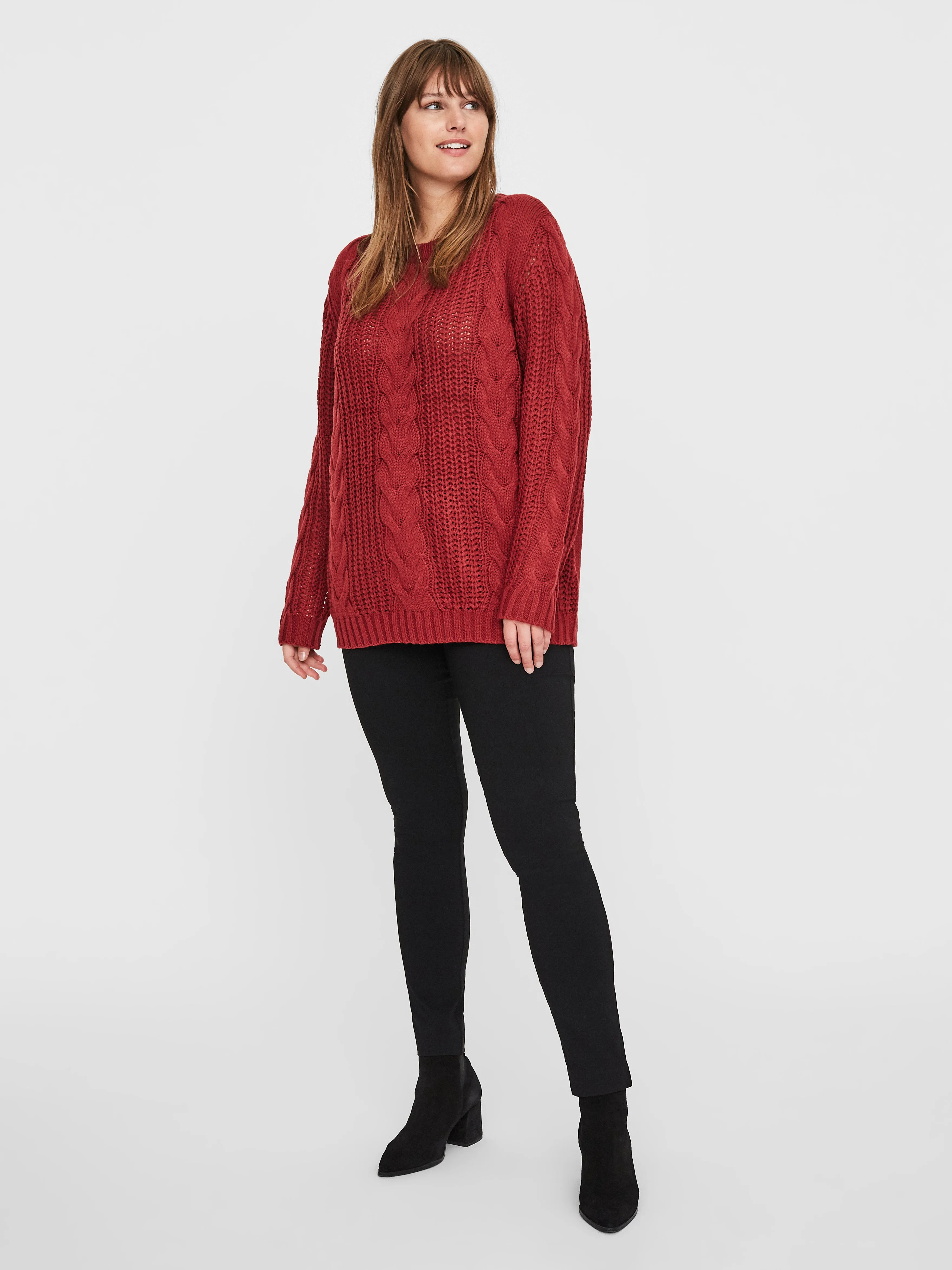 PLUS BETTY LONG SLEEVE PULLOVER