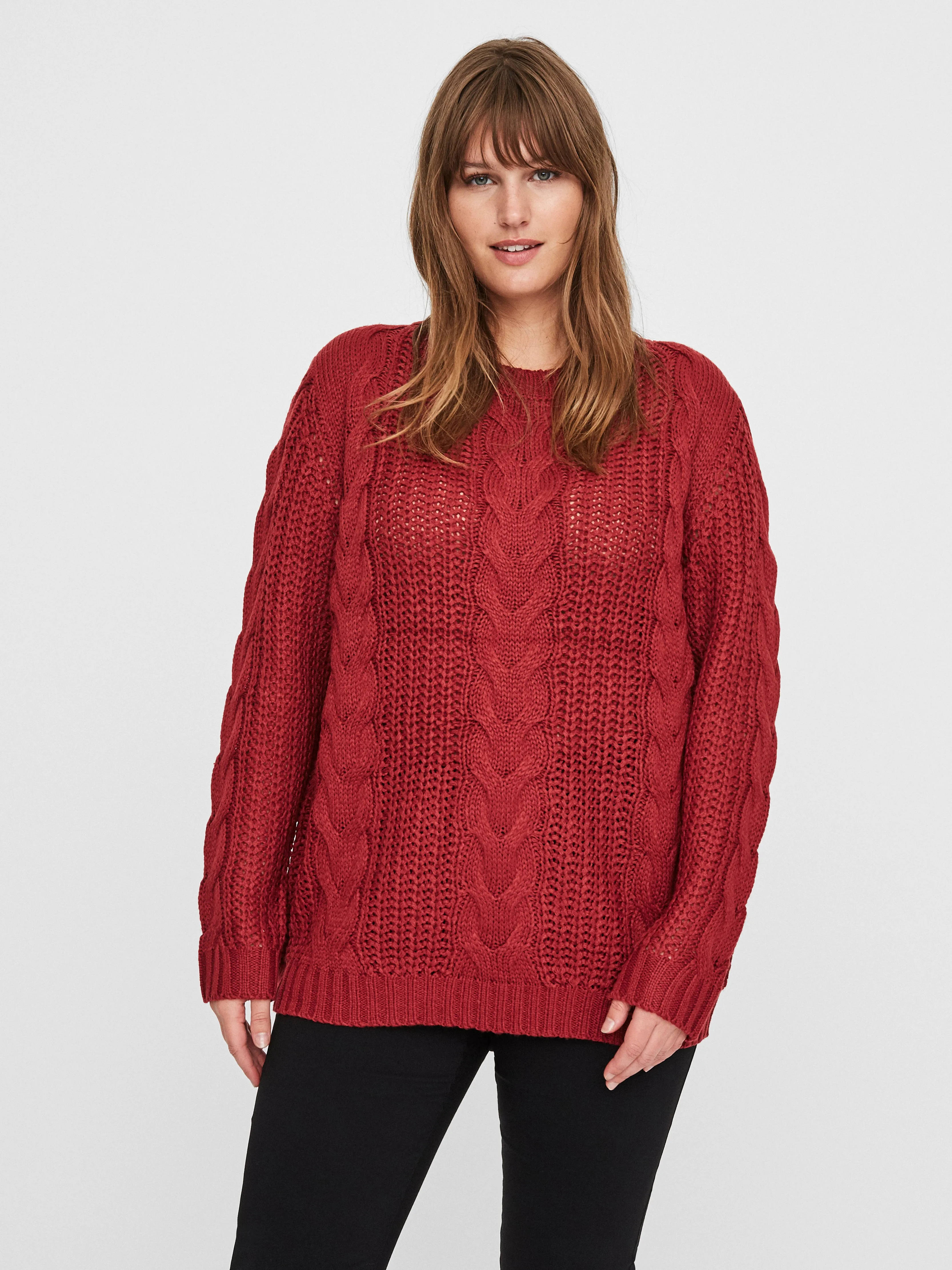 PLUS BETTY LONG SLEEVE PULLOVER