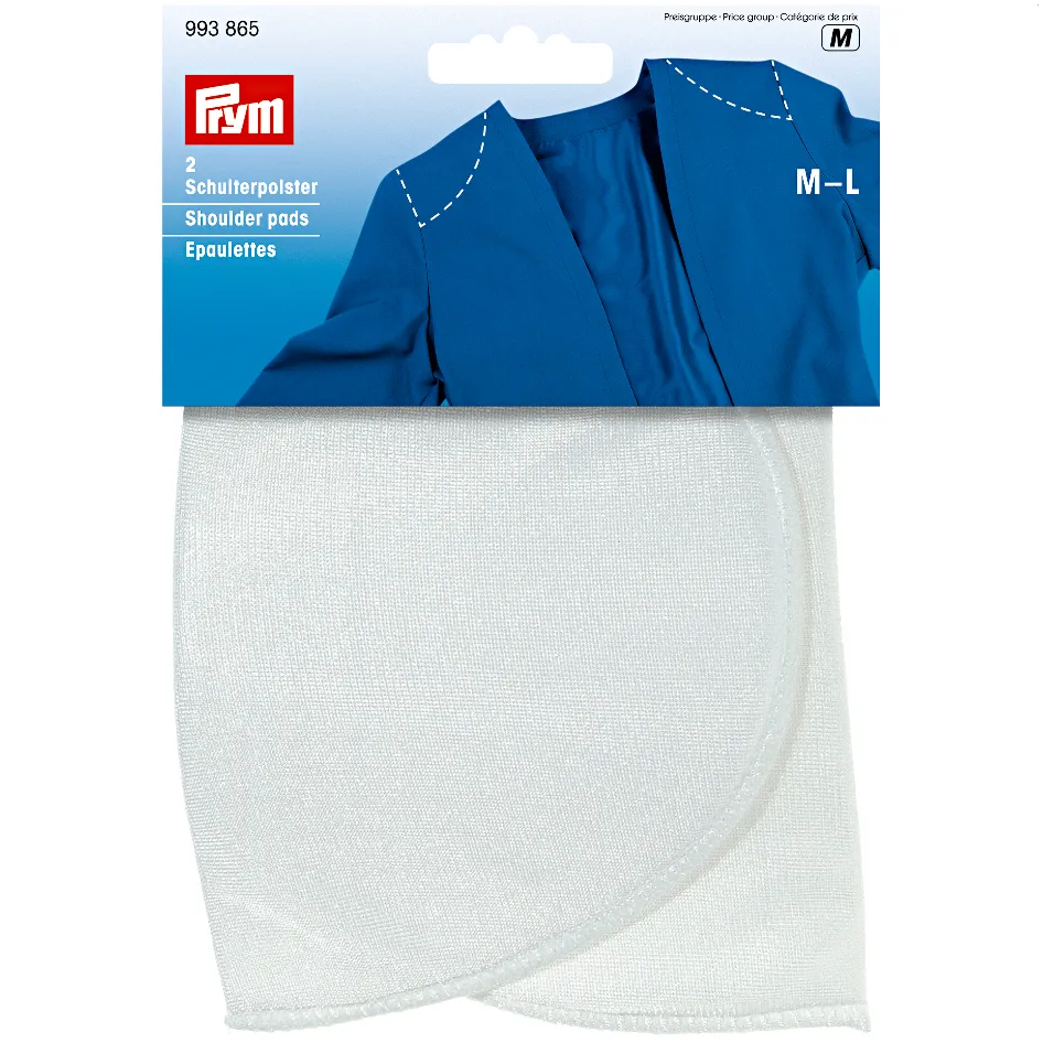 Prym Set In Shoulder Pads sew-in type