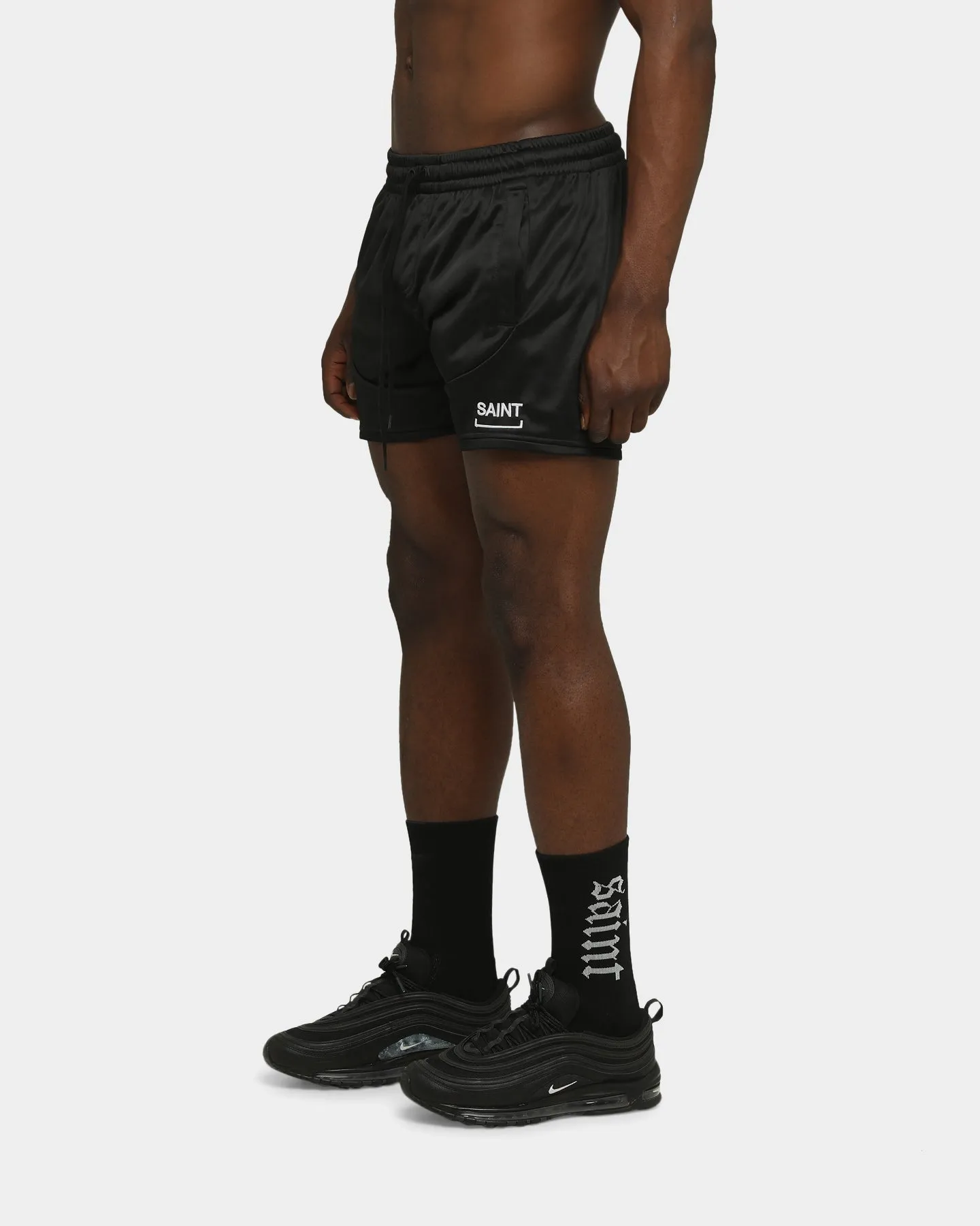 Saint Morta Trophies Training Shorts Black