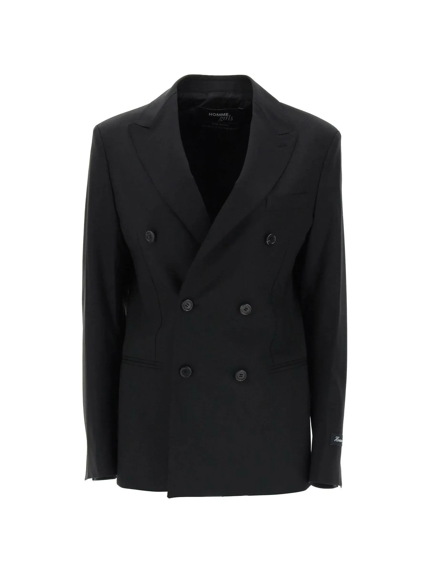 Slim-Fit Double-Breasted Blazer