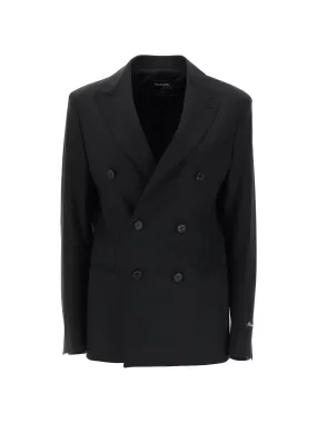 Slim-Fit Double-Breasted Blazer