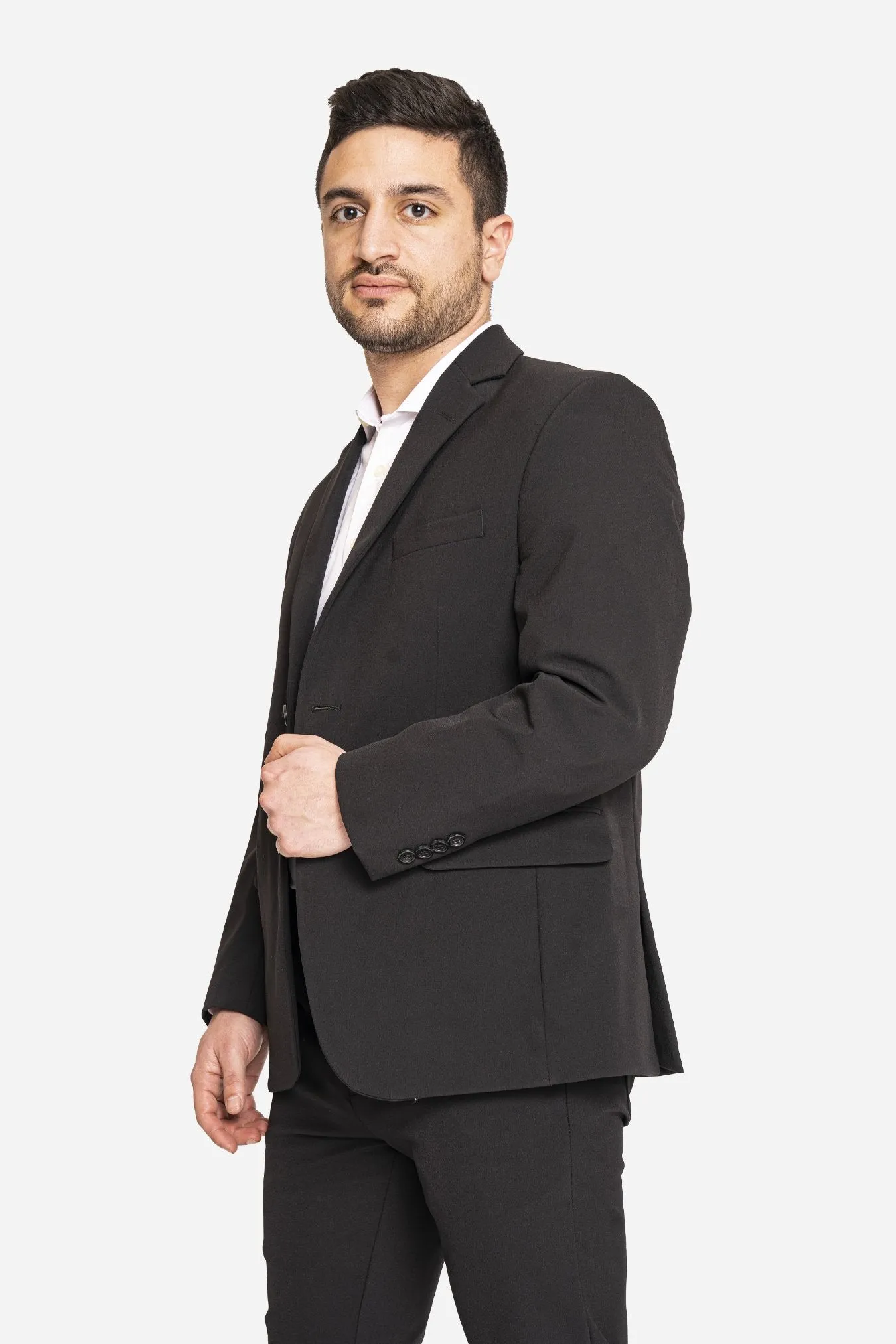 Super Stretch Suit Jacket Black