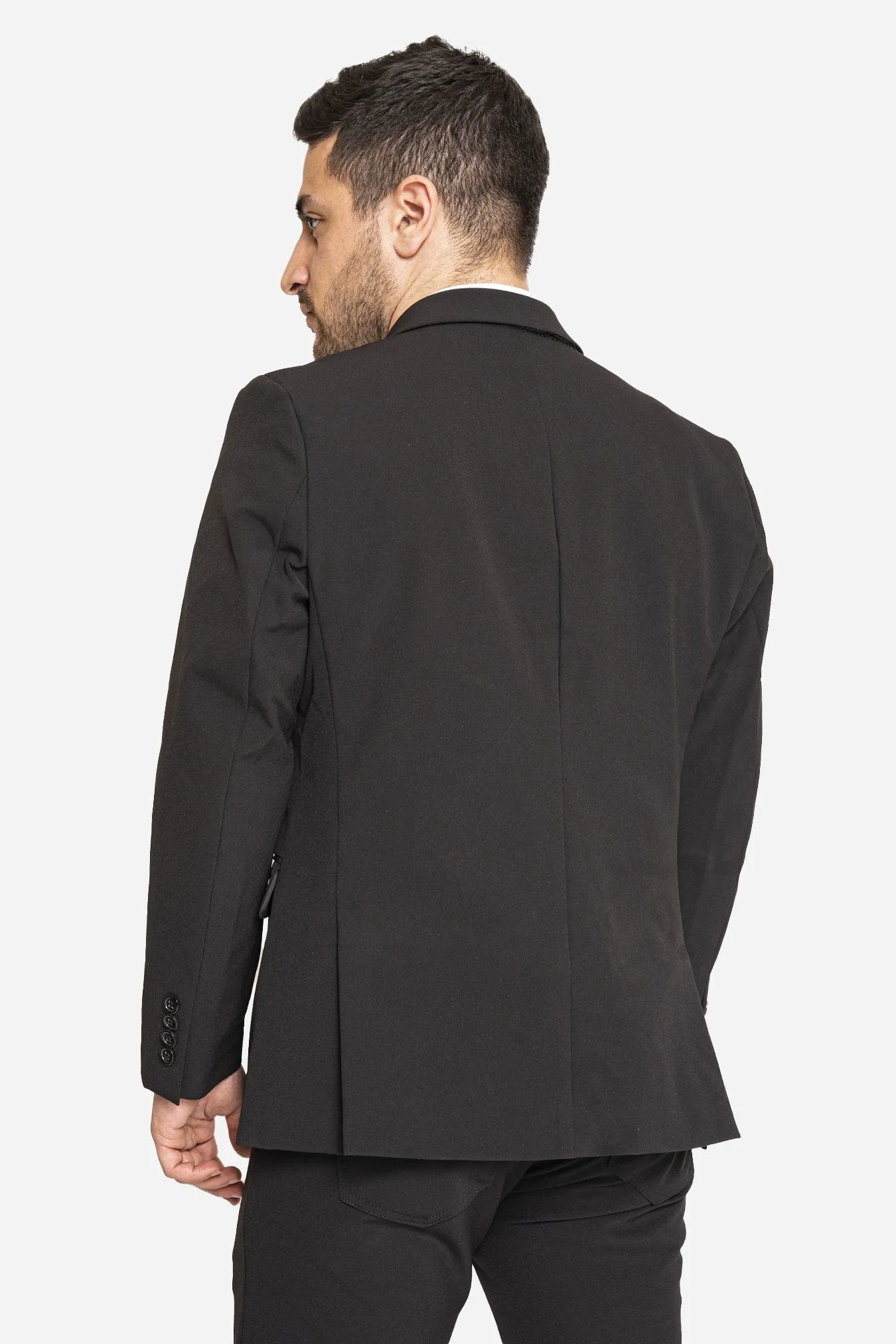 Super Stretch Suit Jacket Black