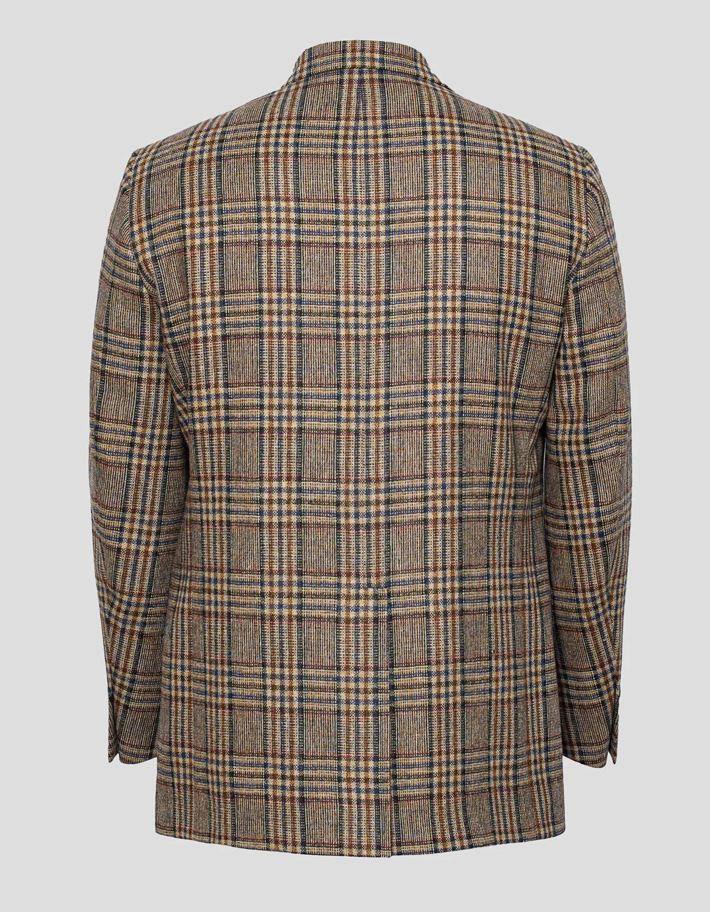 TAN MULTI PLAID SPORT COAT