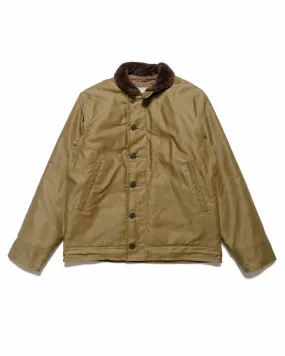 The Real McCoy's MJ22114 N-1 Deck Jacket (Khaki)