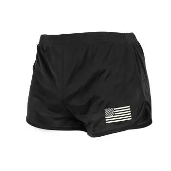 US Flag Ranger P/T Shorts - Black