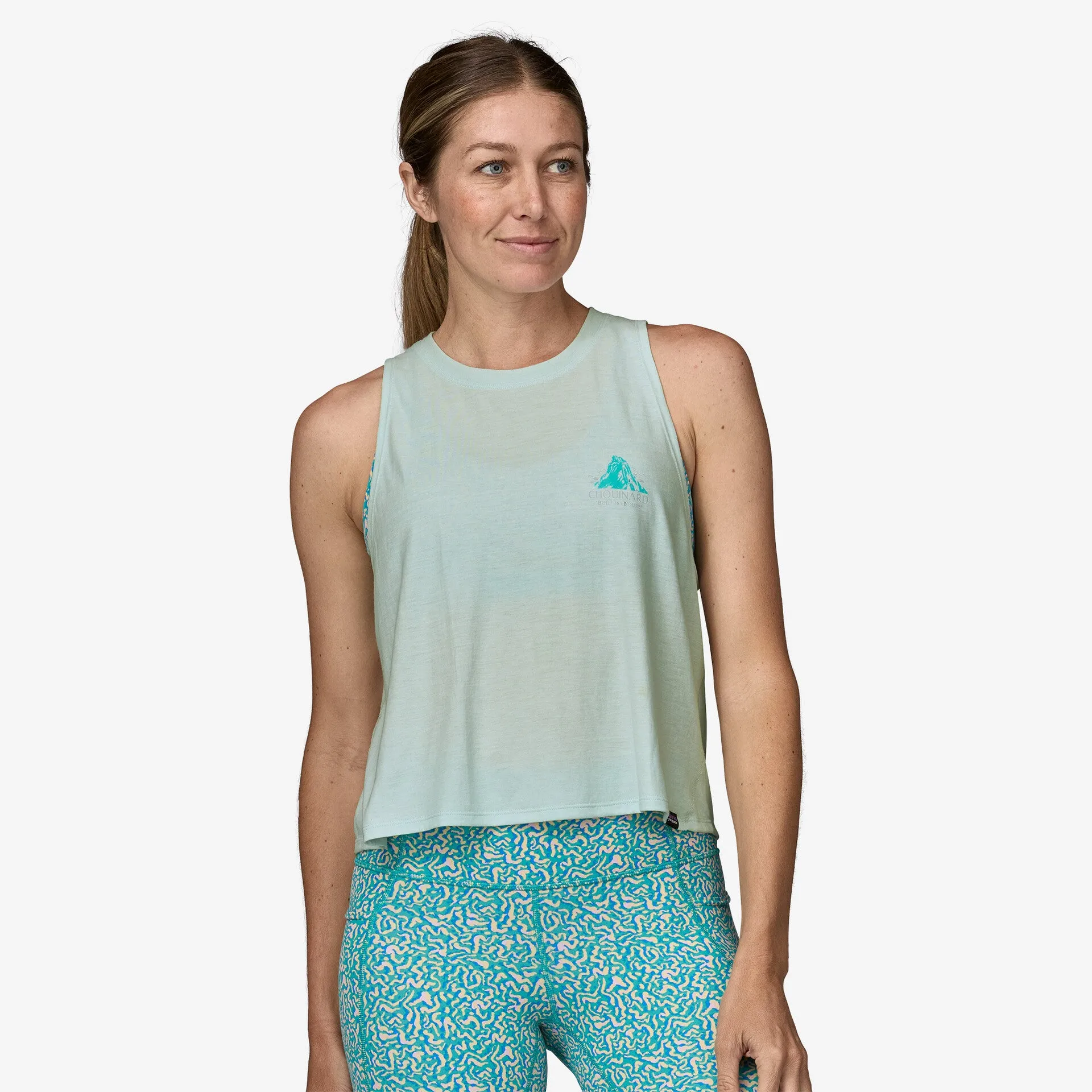 Women's Capilene Cool Trail Cropped Tank Top (Past Season)