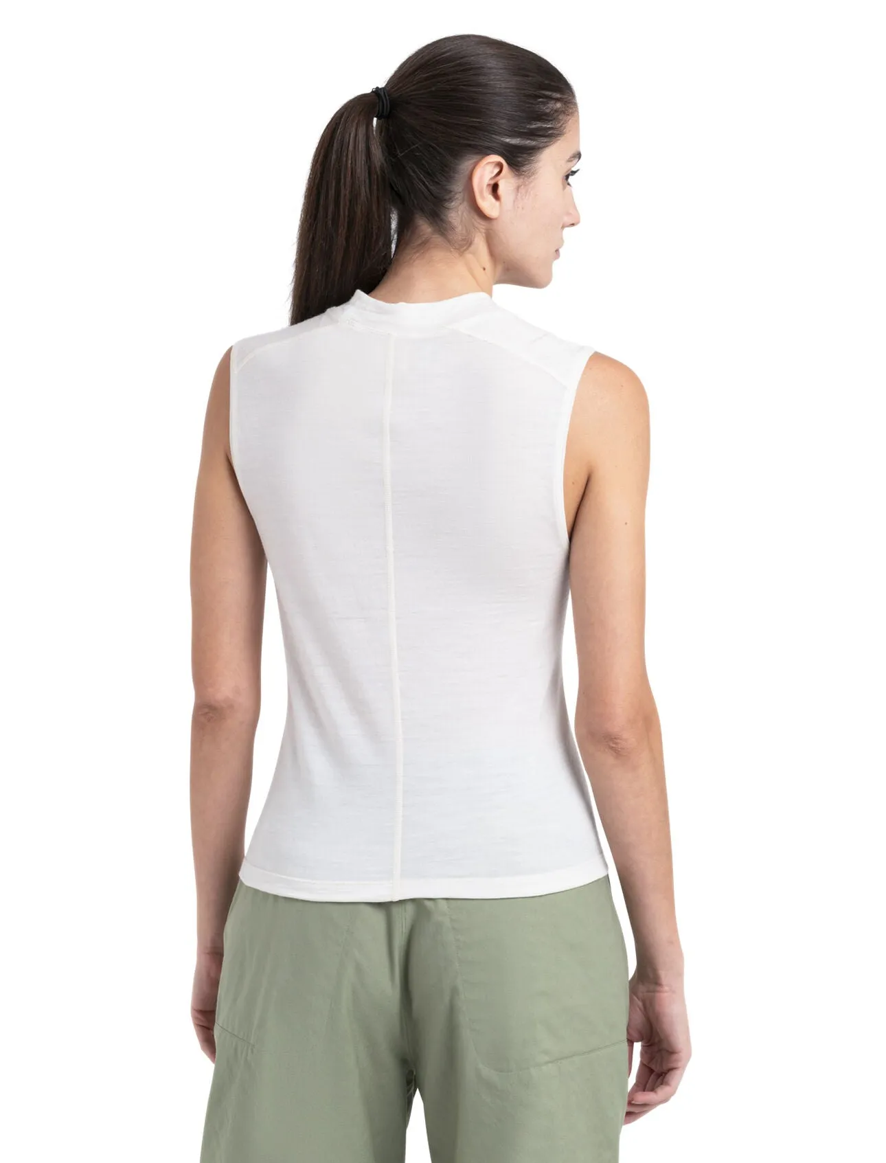 Women's Merino 200 Hike Mock Neck Tank Top